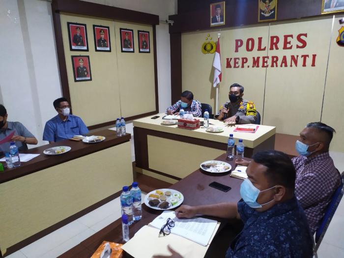 Satgas Kepulauan Meranti Gelar Rapat Evaluasi Penanganan Covid-19
