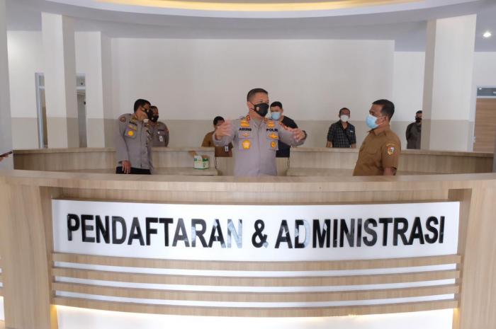 Tinjau Gedung Vaksin Center Bhayangkara, Irjen Agung: Insyaallah Pekan Depan Siap Digunakan