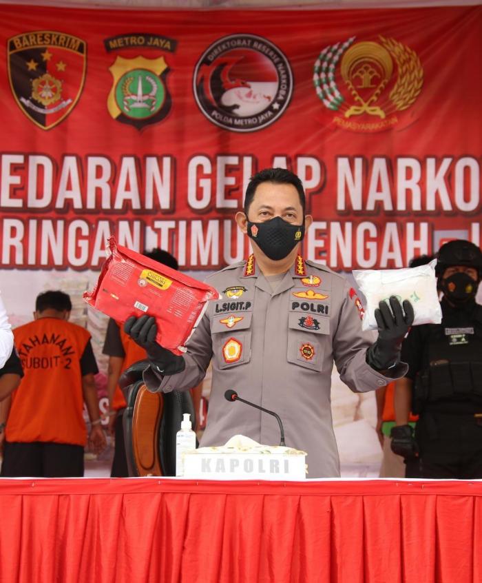 Kapolri Instruksikan Seluruh Kapolda Bentuk Kampung Tangguh Narkoba