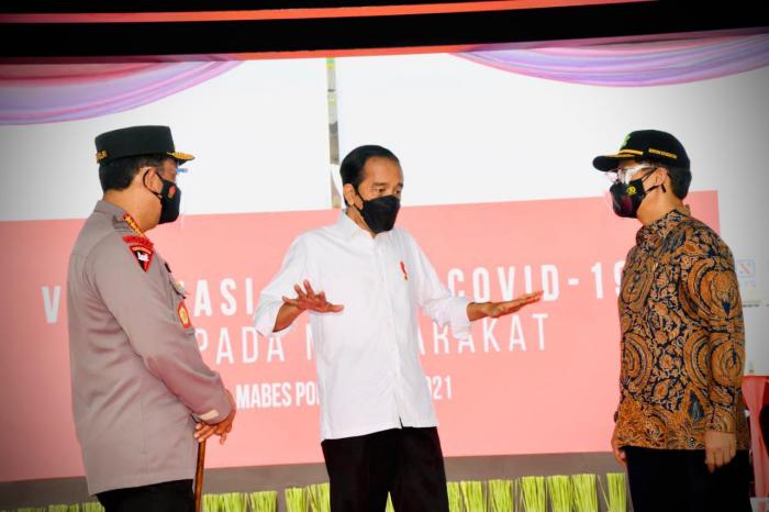 1 Juta Vaksin Hadiah Bhayangkara ke-75 Untuk Masyarakat Sehat-Indonesia maju