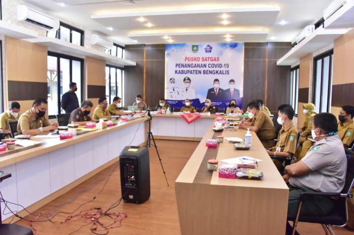 Langkah Cepat Pemkab Bengkalis Menghadapi Meningkatnya Angka Covid-19