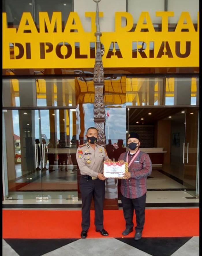 Peserta Utusan Polres Meranti Raih Juara 1 Lomba Potmas Pidato Kamtibmas Polda Riau