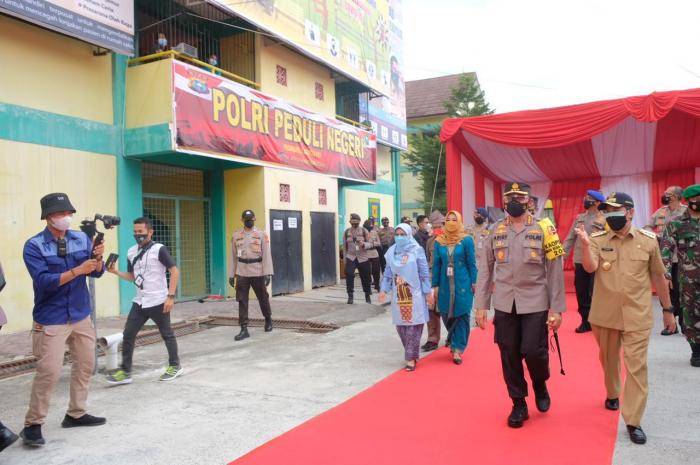 Tinjau Tempat Isoter Di Asrama Haji, Kabaharkam Polri Puji Penanganan Covid-19