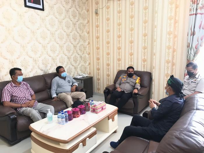 Silaturahmi Dengan PCNU, Kapolres Meranti: Sinergitas Harus Berlanjut