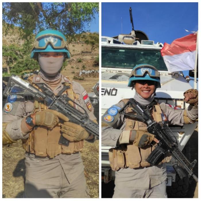 Dua Personel Polres Meranti Ikut Misi Perdamaian PBB di Afrika