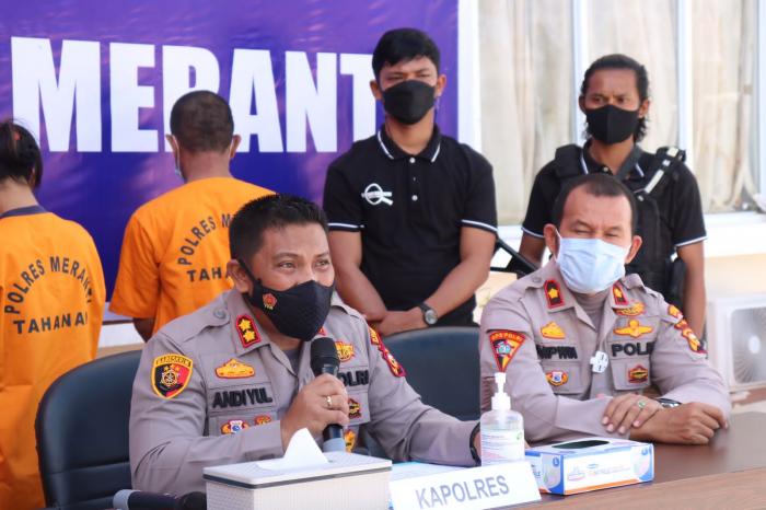 Curi Sepeda Motor Lalu Tukar Dengan Sabu, Pelaku dan Penadah Ditangkap