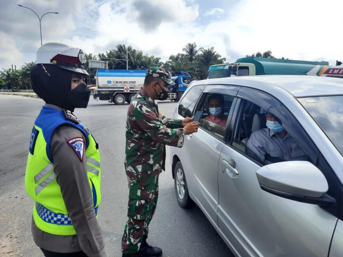 Tim Gabungan Terus Lakukan Operasi Yustisi Bantuan Kemanusiaan Penanganan Covid-19