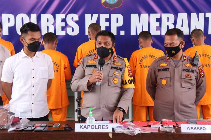 Polisi Ringkus Komplotan Pelaku Curat di Selatpanjang