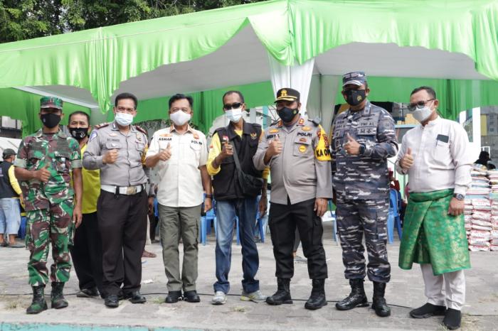 Kapolres dan Wabup Tinjau Vaksin Gembira Akhir Tahun, Target 70 Persen Akhirnya Tercapai