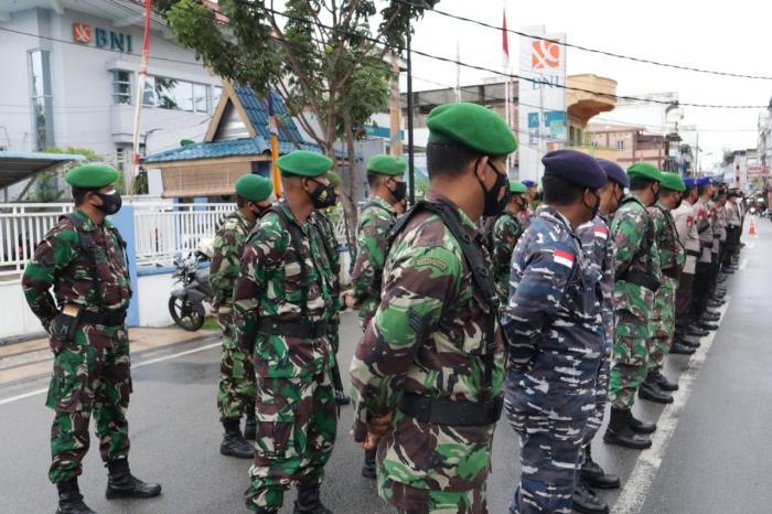 Apel Kesiapan Pengamanan Malam Pergantian Tahun, Kapolres Minta Petugas Humanis