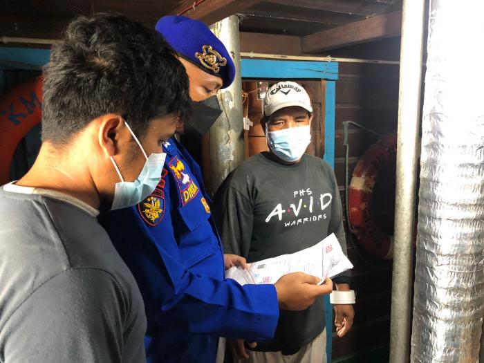 Gelar Patroli Laut, Sat Polairud Meranti Imbau Nelayan Utamakan Keselamatan