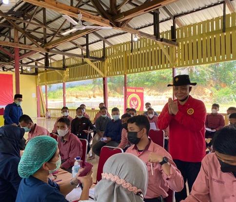 Cegah Gelombang Ketiga, BINDA Riau Rutin Gelar Vaksinasi Bagi Masyarakat Riau Untuk Percepat Kekebalan Komunal