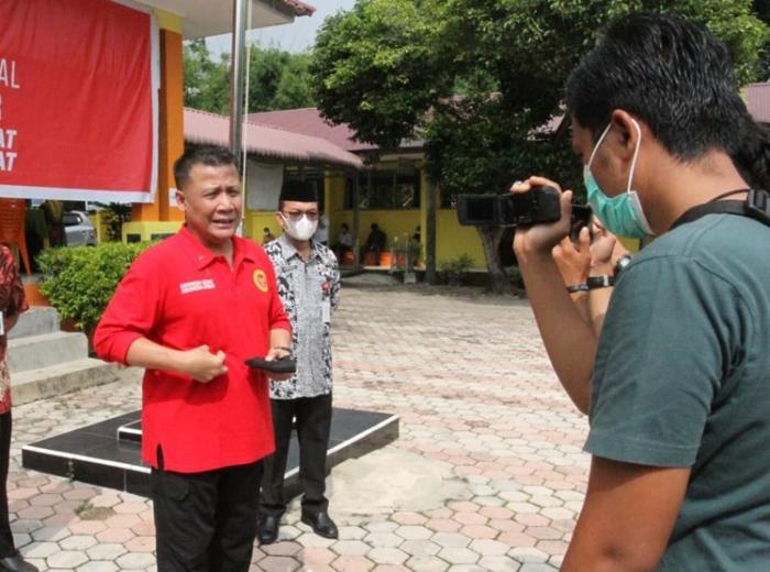 Tekan Potensi Gelombang Ketiga Covid-19, BINDA Riau Gencarkan Vaksinasi Massal di Kabupaten Siak