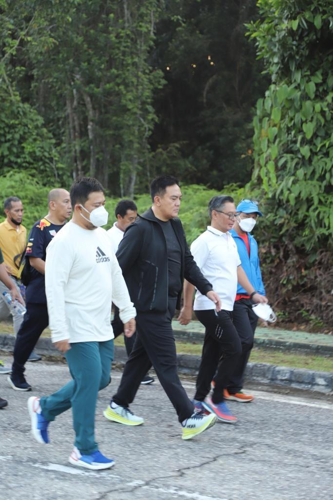 Dikemas Dengan Kegiatan Olahraga Bersama, Irjen Iqbal Safari Silaturahmi Dengan Jajaran PT PHR