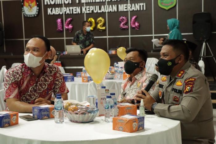 Launching Hari Pemilu Serentak 2024, Polres Siap Amankan Semua Tahapan di Meranti