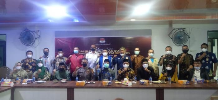 2024 Pemilu Serentak, Bupati Bengkalis Saksikan Peluncuran Hari Pemungutan Suara