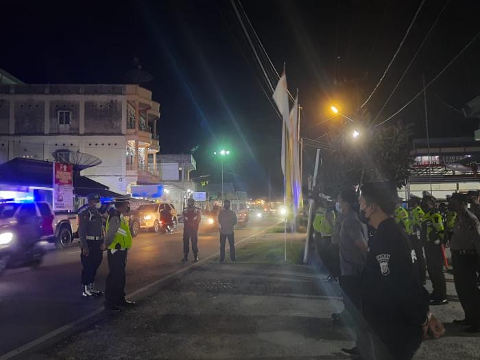 Cegah Gangguan Kamtibmas, Polisi Lakukan Patroli Blue Light