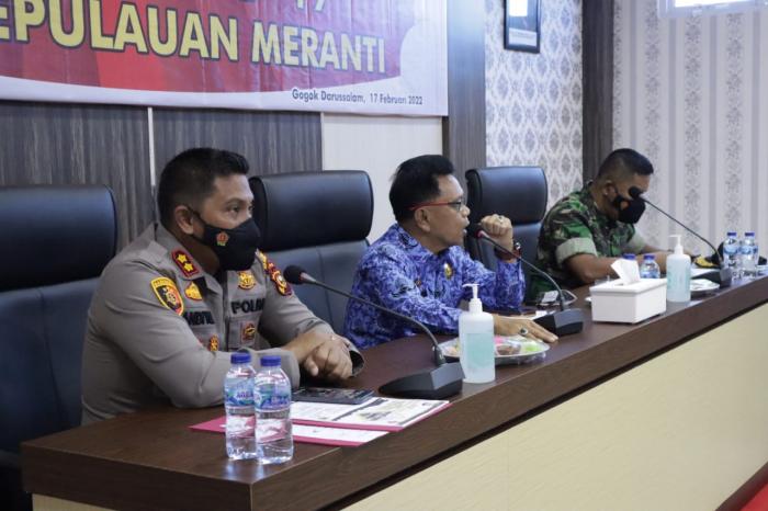 Bahas Penanggulangan dan Antisipasi, Satgas Covid-19 Meranti Gelar Rakor Evaluasi