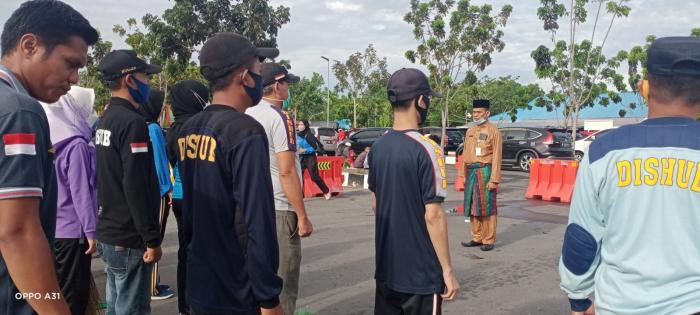 "Jumat Bersih" Dishub Bengkalis Berikan Pelayanan Prima
