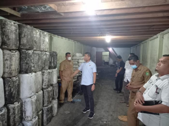 Polres Meranti Bersama Disperindag Cek Stok Migor Curah dan BBM
