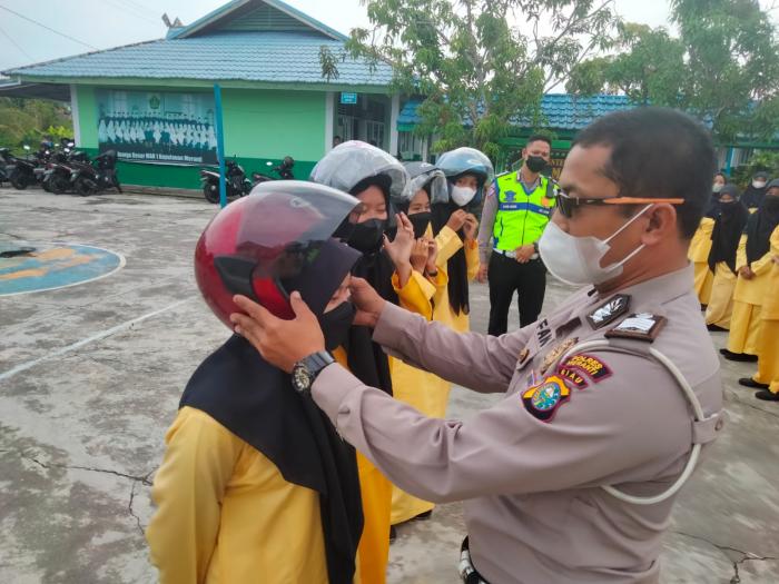 Police to School, Satlantas Meranti Kampanyekan Keselamatan Berlalulintas kepada Siswa