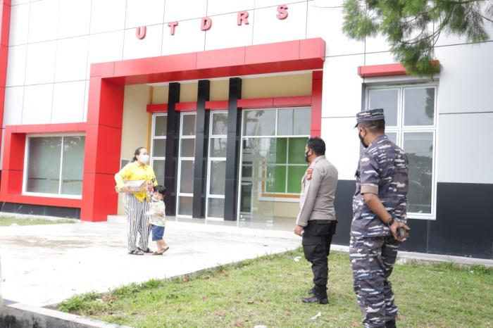 Kapolres dan Wabup Tinjau Tempat Isolasi Covid-19 di RSUD