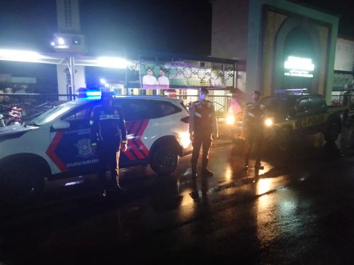 Personil Polres Meranti Gelar Patroli Blue Light Subuh
