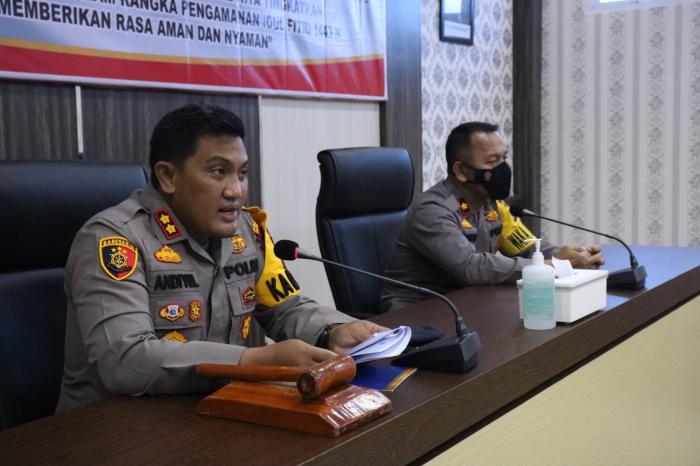 Buka Latihan Pra Operasi Ketupat LK 2022, Kapolres : Mari Ciptakan Idul Fitri yang Sehat dan Aman