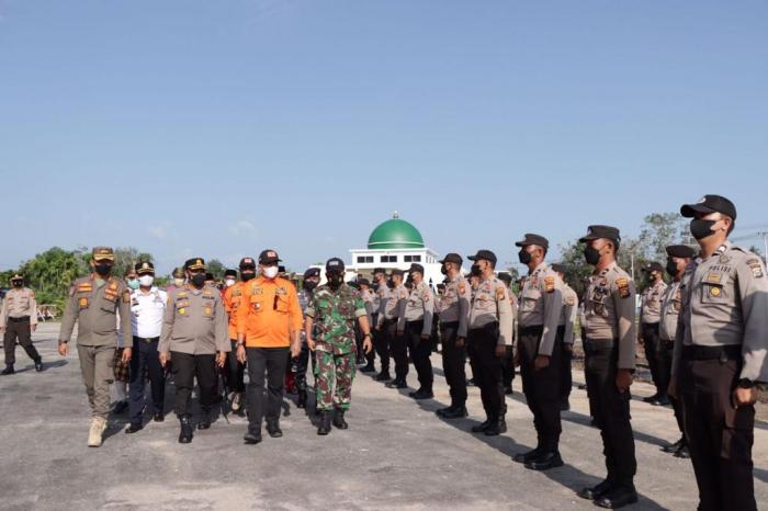 Polres dan Forkopimda Meranti Gelar Apel Siaga Penanganan Karhutla