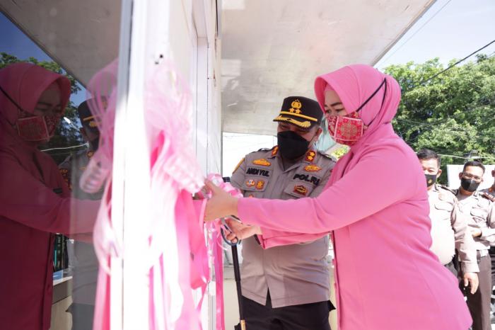 Kapolres Resmikan Renovasi Kantor dan Yayasan Kemala Bhayangkari Cabang Meranti