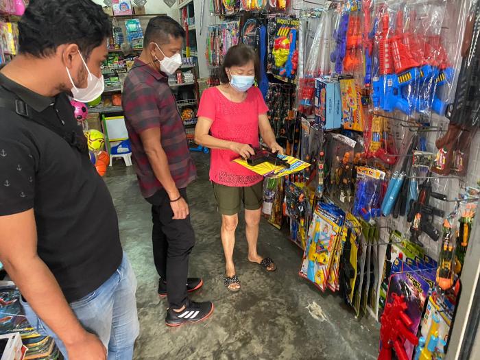 Berpotensi Membahayakan Orang Lain, Polres Meranti Imbau Pedagang Tak Lagi Menjual Senapan Plastik