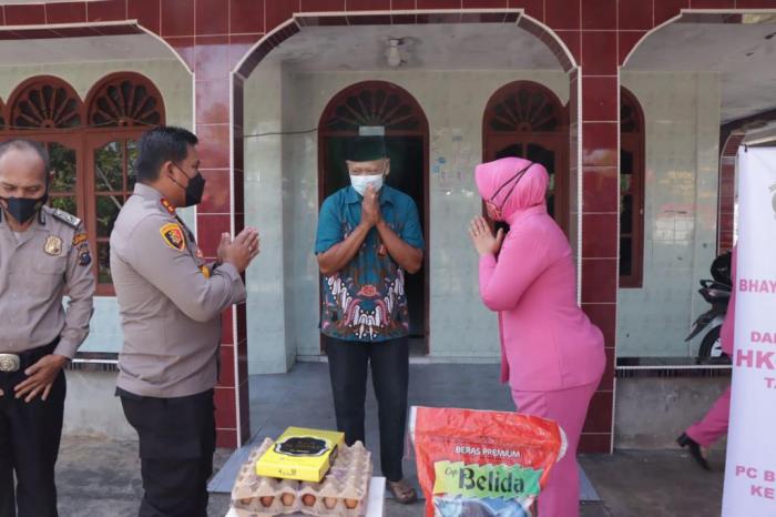 Gelar Anjangsana sekaligus Silaturahmi, Polres Meranti Sambangi Kediaman Purnawirawan dan Warakawuri