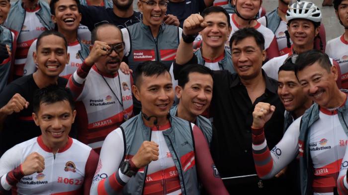 Pecahkan Rekor MURI, Gowes Presisi Nusantara Tempuh Jarak 508 Km Kurang Dari 24 Jam