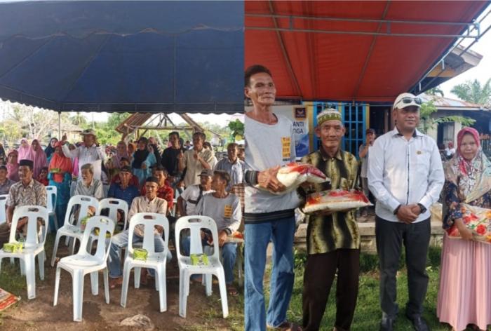 Anggota DPRD Meranti Syafi'i Reses di Desa Mengkopot dan Mengkirau