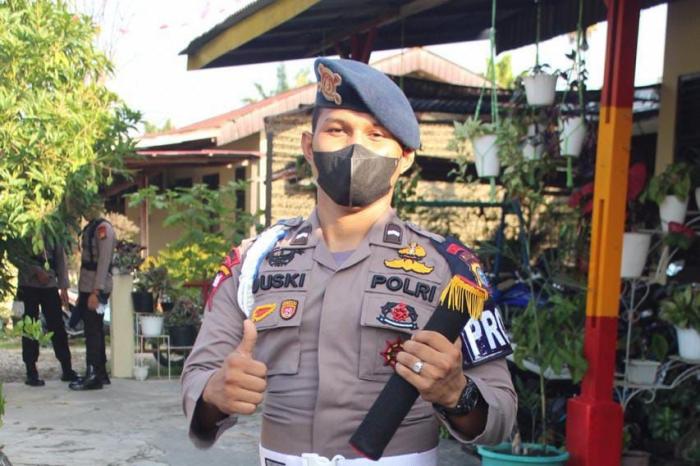 Bripda Muhammad Duski, Personel Satuan Brimob Riau Dengan Segudang Prestas