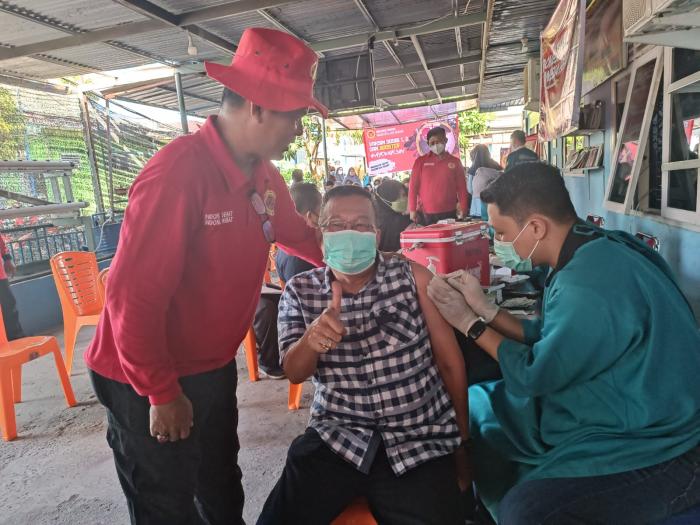 Hari ini, BINDA Riau Gelar Vaksinasi Covid-19 Bagi Warga Tabek Godang Kota Pekanbaru