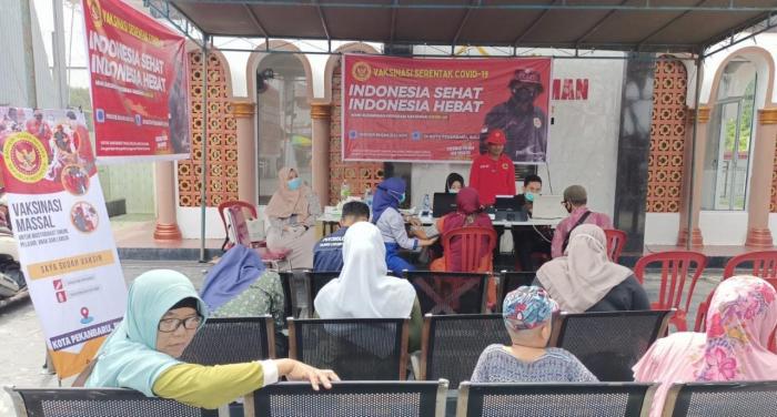 BINDA Riau Gelar Vaksinasi Massal di Rutan Kelas I Pekanbaru