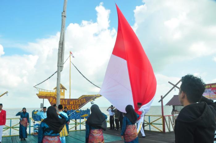 Bapera Kibarkan Merah Putih di Pulau Terluar Indonesia, Pulau Bengkalis