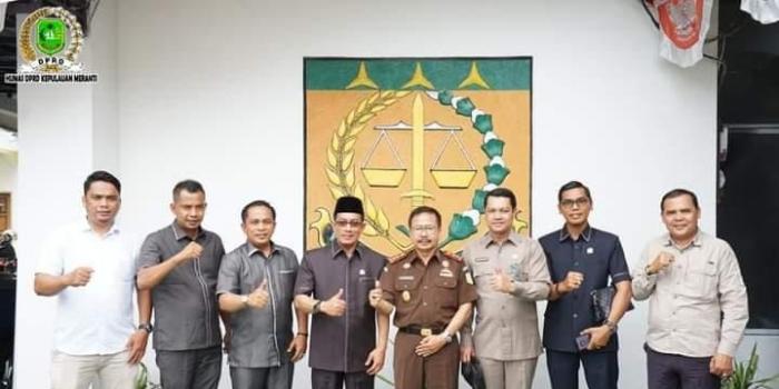 Ketua Beserta Anggota DPRD Berkunjung ke Kantor Kejari Meranti