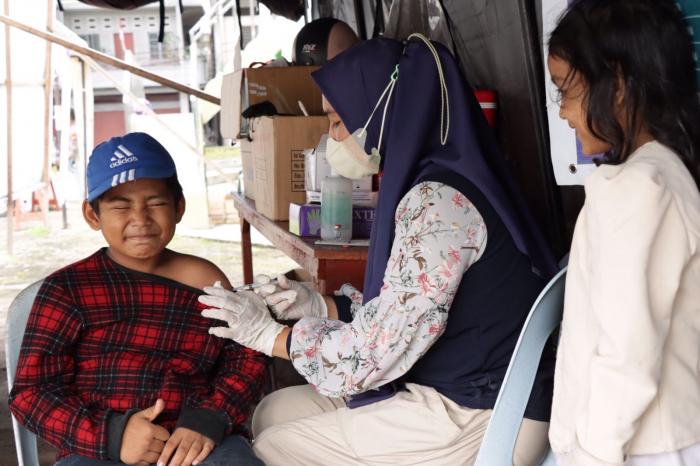 Percepatan Capaian Target, Polres Meranti Adakan Vaksin Merdeka