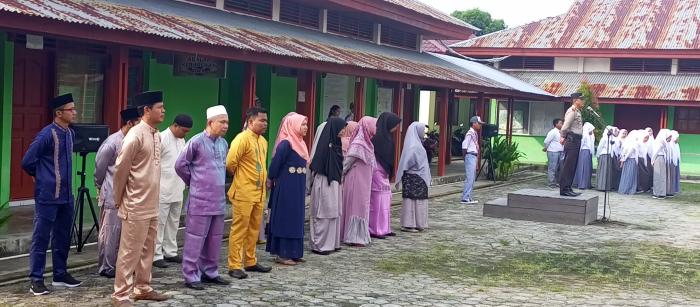 Kapolsek Imbau Siswa SMAN 1 Merbau Tak Lakukan Perbuatan Melanggar Hukum