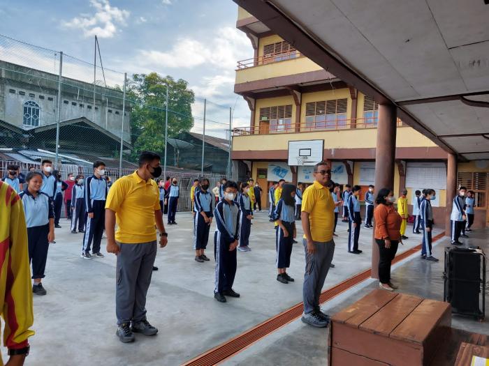 Ajak Masyarakat Terapkan PHBS, Saltantas Gelar Olahraga Bersama