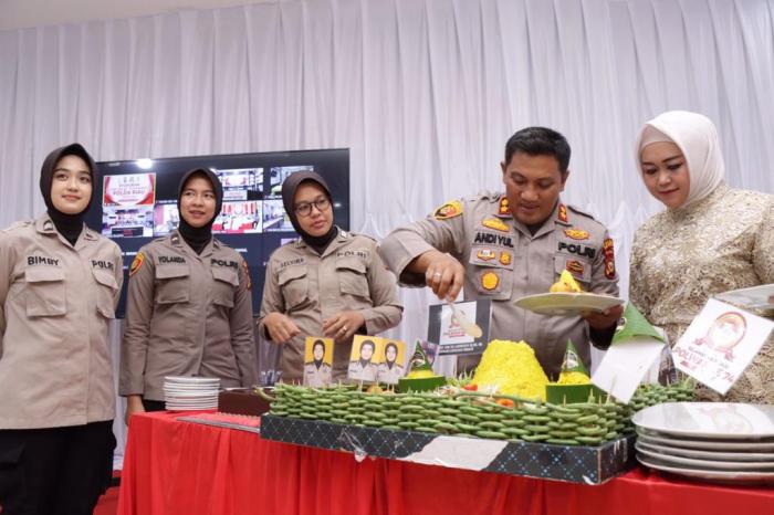 Polres Meranti Gelar Syukuran Hari Jadi Polwan ke-74