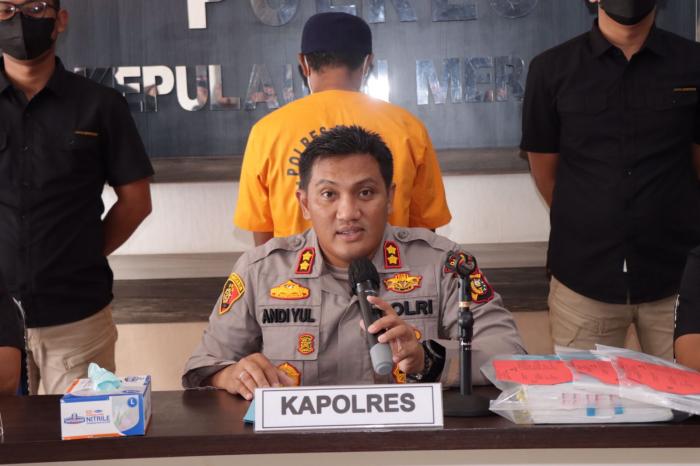 Korupsi Anggaran Desa, Mantan Kades Lukit Ditahan Polres Meranti