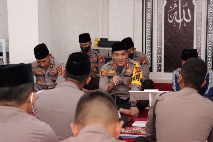Polres Meranti Gelar Peringatan Maulid Nabi Muhammad 1444 Hijriyah dan Doa Bersama Korban Tragedi Kanjuruhan