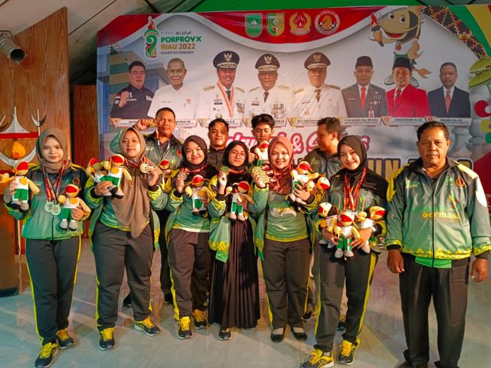 Tujuh Mendali Emas Kian Menambah Perolehan Emas Kontigen Bengkalis