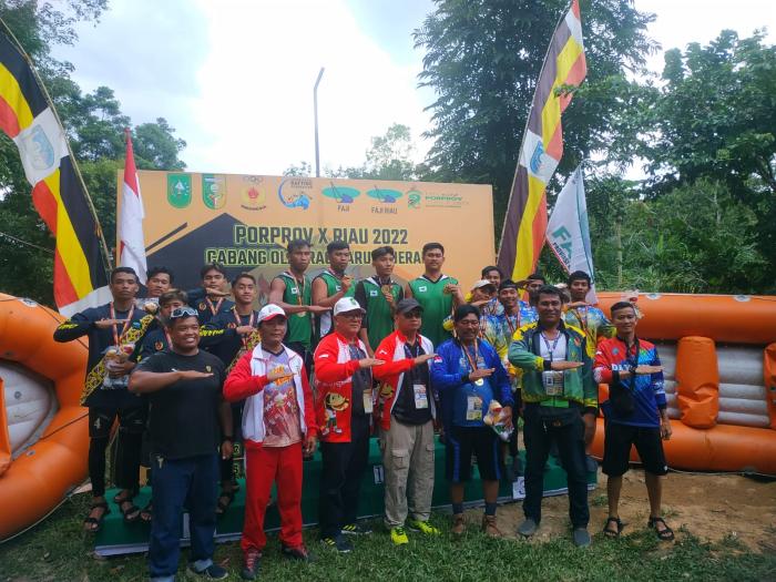 Kontigen Bengkalis Tambah Tiga Emas di Arung Jeram