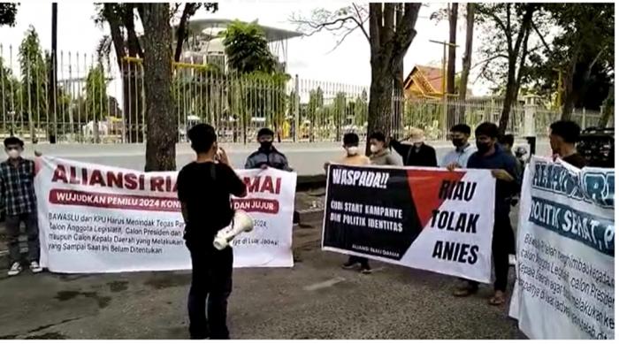 Masyarakat Riau Tolak Safari Politik Anies 