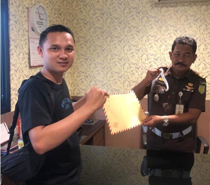 Pendemo Desak Kajati Riau Serius Usut Tuntas Dugaan Korupsi Mantan Bupati Inhu