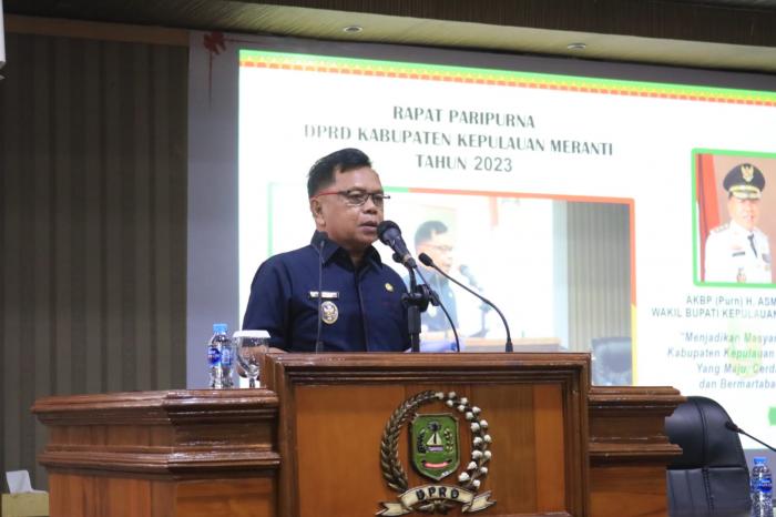 DPRD Meranti Kembali Laksanakan Paripurna, Kali Ini Kepala Daerah Berikan Jawaban Atas Pandum Fraksi